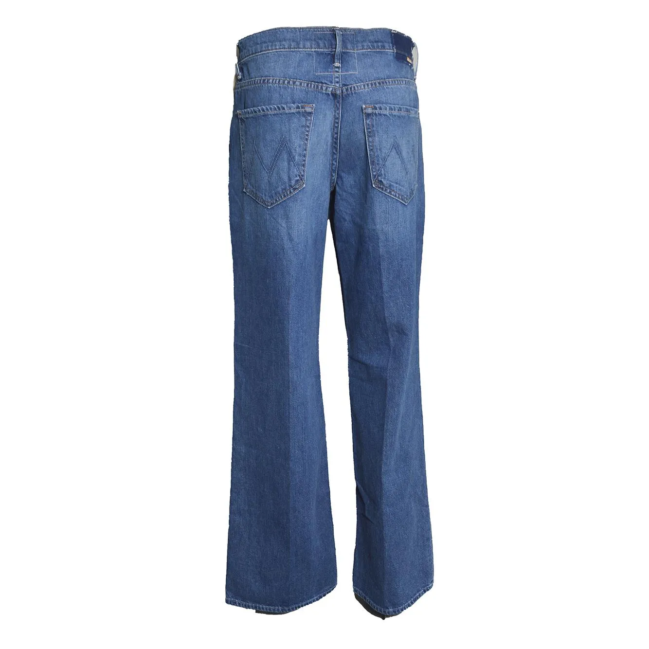 Mother 121981230 Maven Skimp jeans donna mid rise cotone