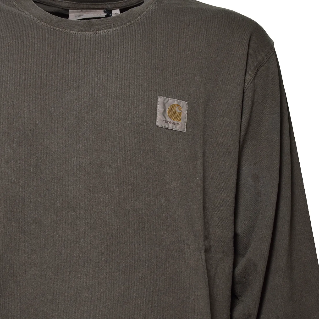 Carhartt WIP Vista I030779 t-shirt maniche lunghe tabacco cotone
