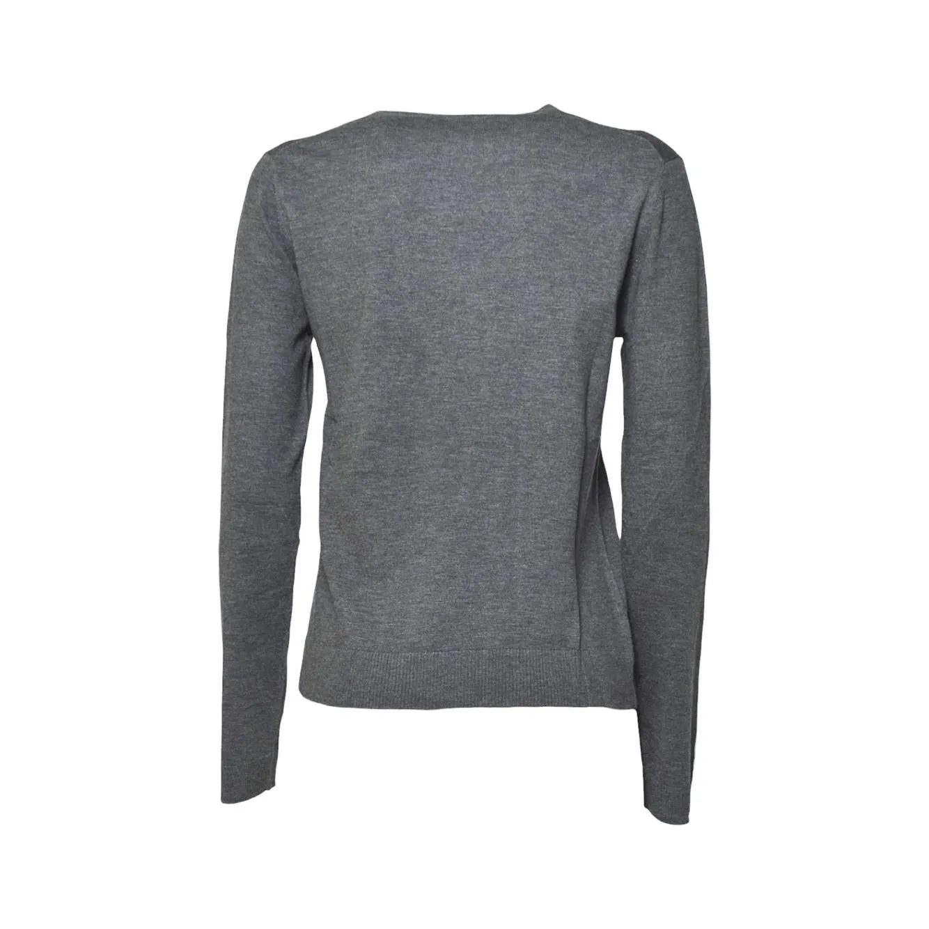 MaxMara Weekend Sicilia cardigan grigio seta lana