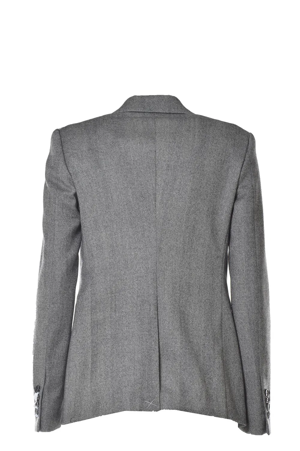 Tonello 02G68805259R blazer lana spigato grigio taglia 48