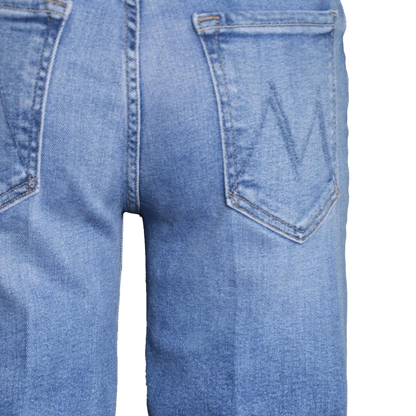 Mother The Roller Fray 14451008D jeans denim sfrangiati